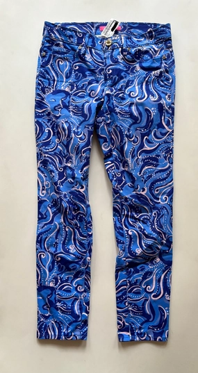Office Casual Jeans Designer By Lilly Pulitzer In Multi-colored, Size: 6