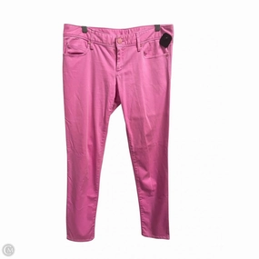 Jeans Designer By Lilly Pulitzer In Pink Denim, Size: 8 Subtle Texture Outfit Mood