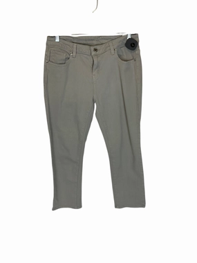Core Style Jeans Designer By Michael By Michael Kors In Grey Denim, Size: 4