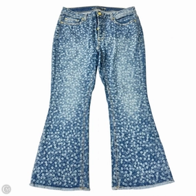 Jeans Designer By Michael Kors In Blue & White, Size: 6 Beach Day Holiday Vibes Streetwear Fan Minimalist Style