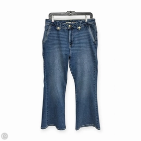 Jeans Designer By Michael Kors In Blue Denim, Size: 10 Edgy Design