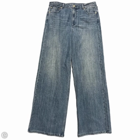 Stretch Soft Multipurpose Utility Pockets Jeans Designer By Michael Kors In Blue Denim, Size: 12