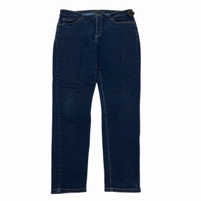 Durable Triple Stitched Seams Effortless Layer Jeans Designer By Michael Kors In Blue Denim, Size:14