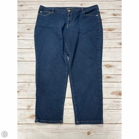 Jeans Designer By Michael Kors In Blue Denim, Size: 24 Clean Silhouette Shape Retention