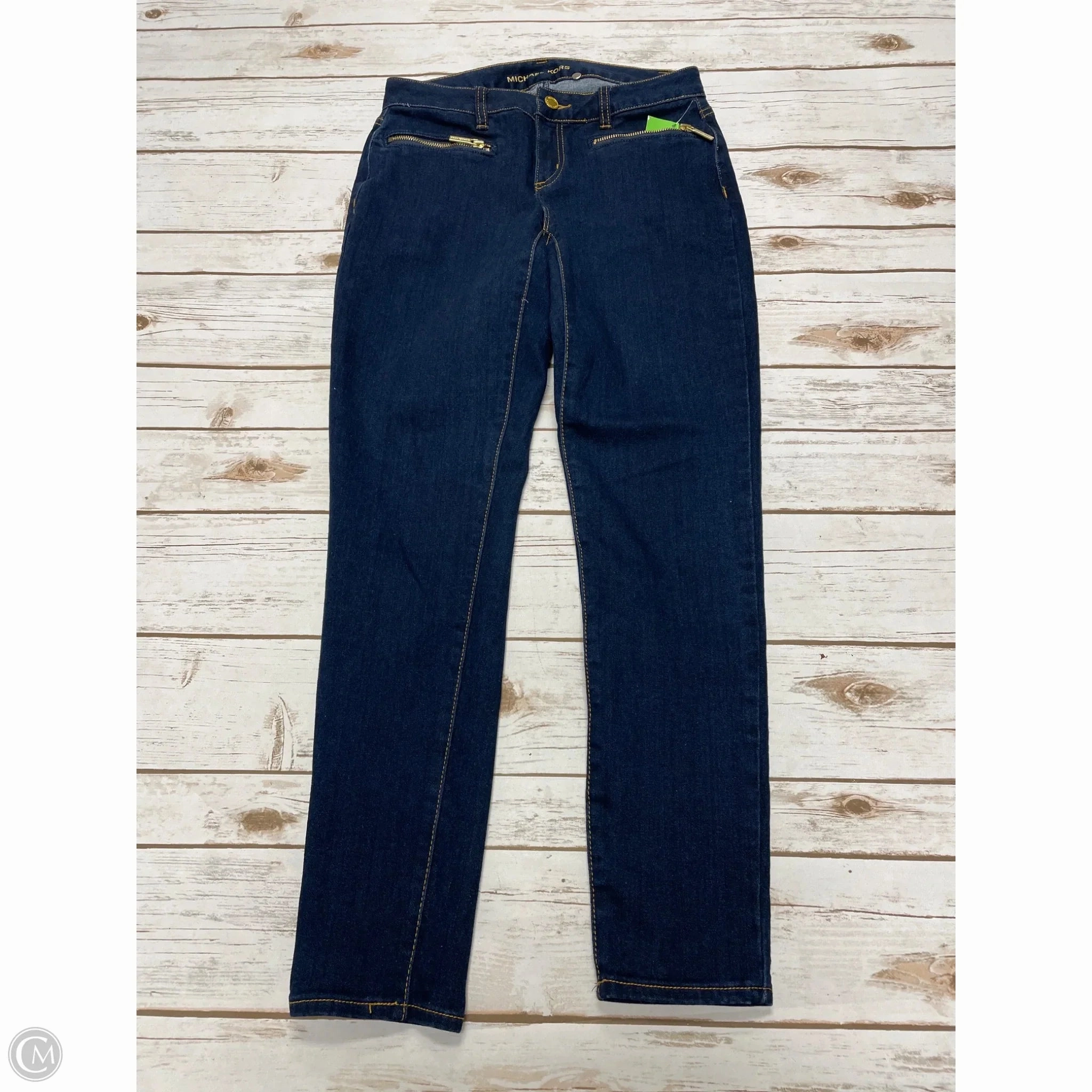 Jeans Designer By Michael Kors In Blue Denim, Size: 2 Fall Outfit