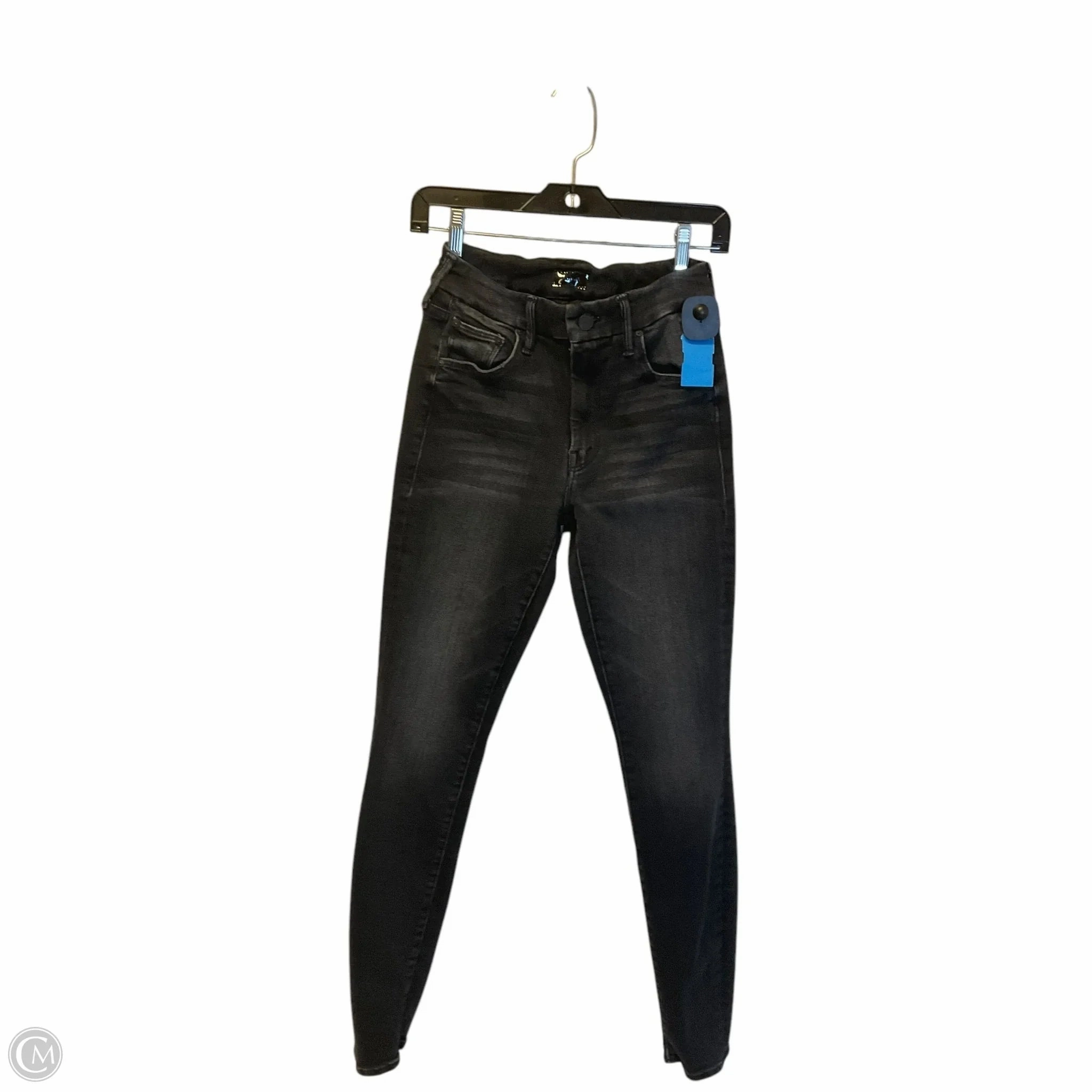 Jeans Designer By Mother Jeans In Black Denim, Size: 2 Street Ready