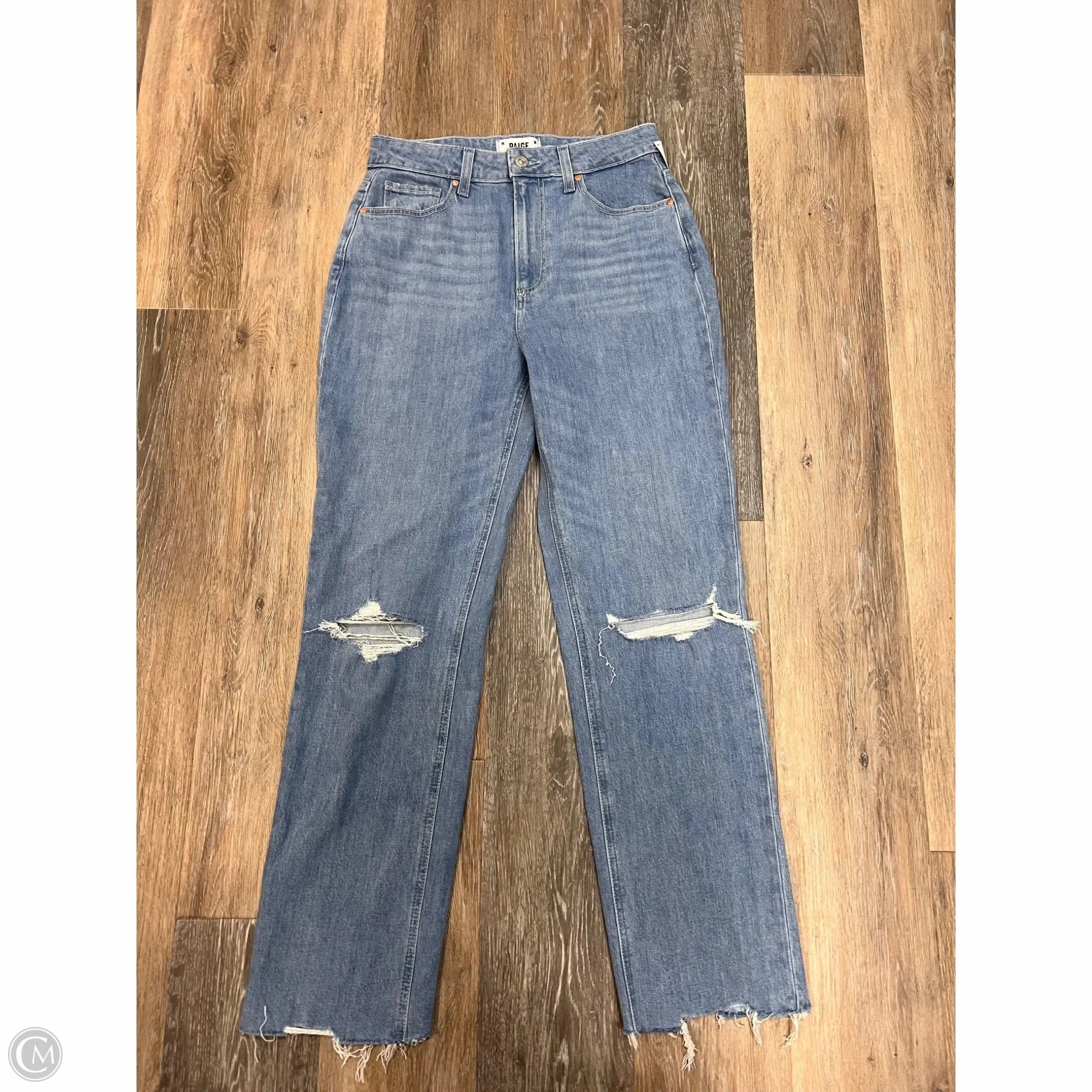 City Walk Casual Friday Jeans Designer By Paige In Blue Denim, Size: 2/26