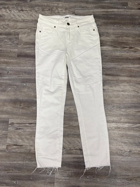 City Walk Bold Look Jeans Designer By Paige In White Denim, Size: 2