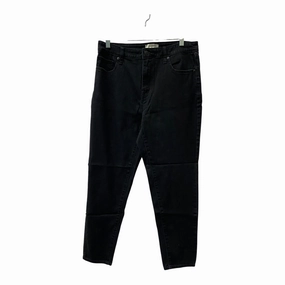 Jeans Straight By Target-Designer In Black, Size:10 Modern Winter Warmth Loose