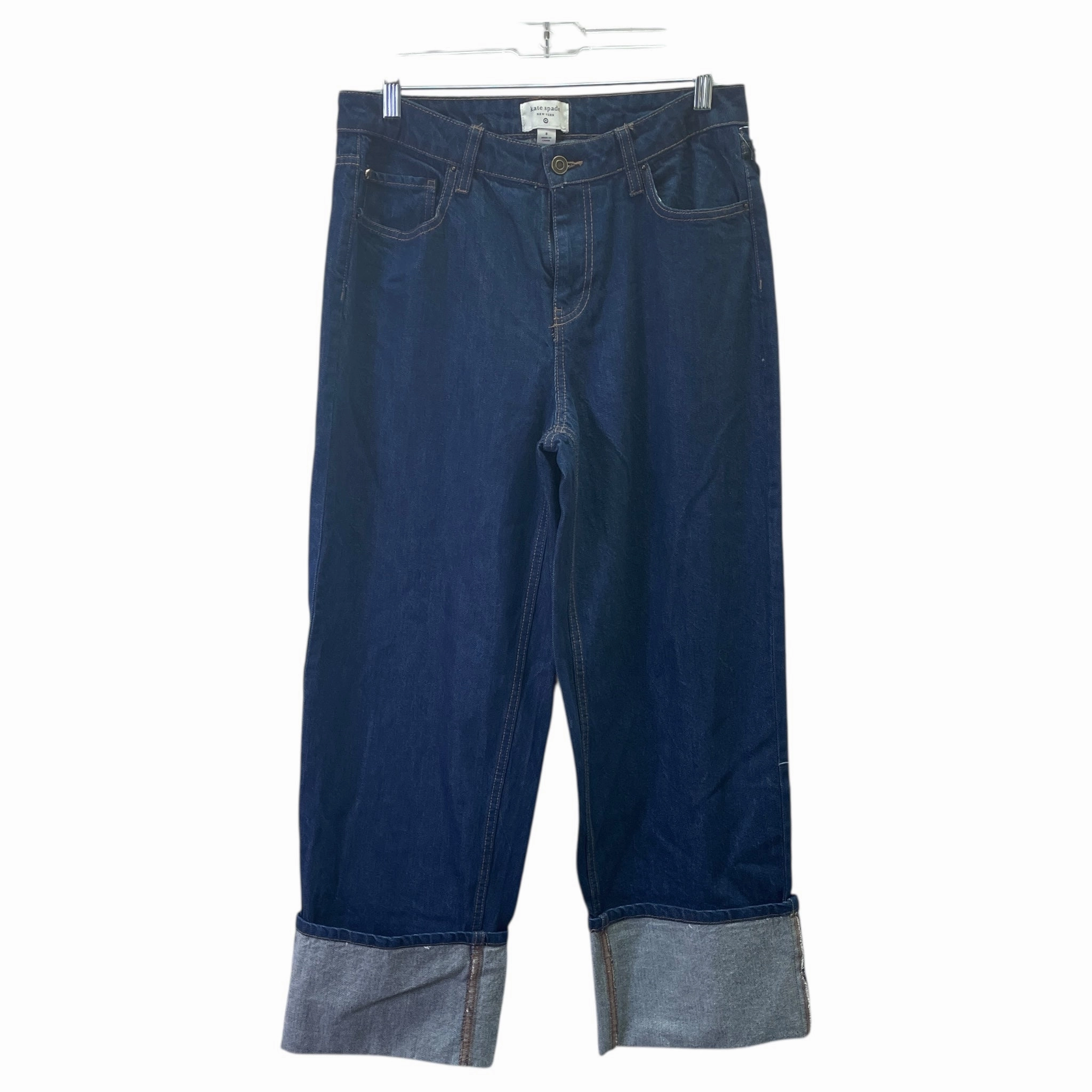 Nature Lover Gym Ready Music Event Work Meeting Weekend Style Streetwear Fan Jeans Straight By Target-Designer In Blue Denim, Size:8