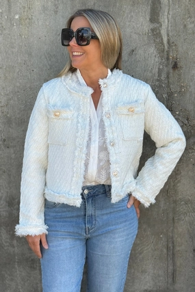 Effortless Travel Wear Mid Length Joseline Jacket