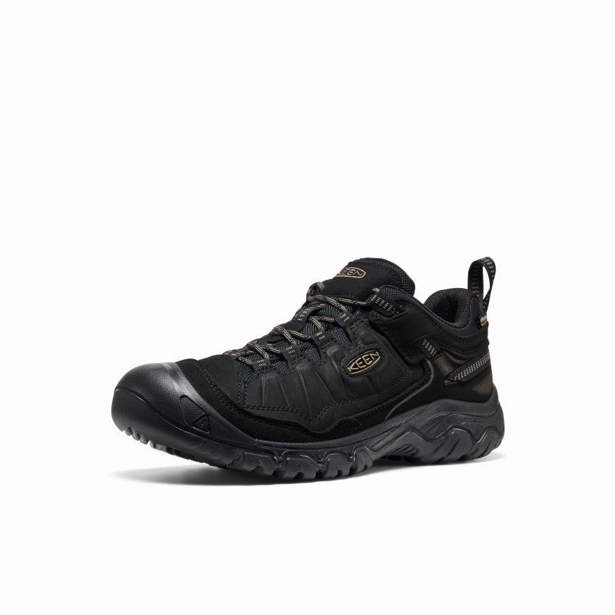 Men's Targhee IV Waterproof Hiking Shoe  |  Triple Black breath easy Style Daily