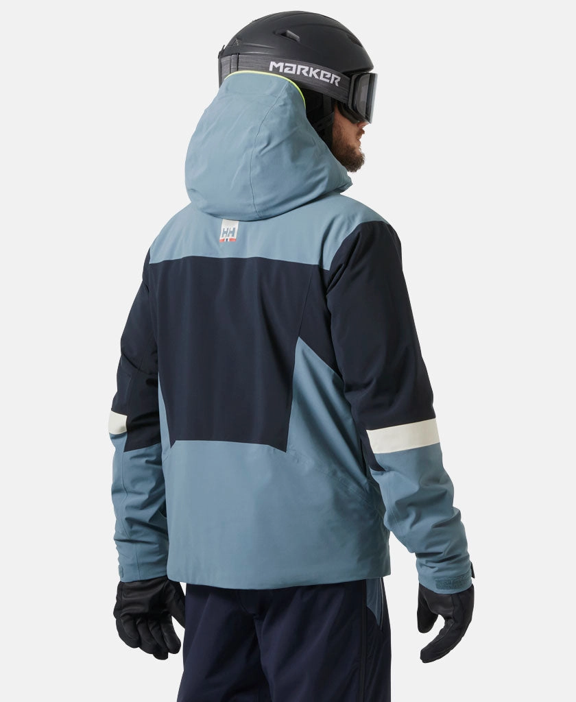 Odor Resistant Coating KVITFJELL RACE INS JACKET, Navy Washed Navy