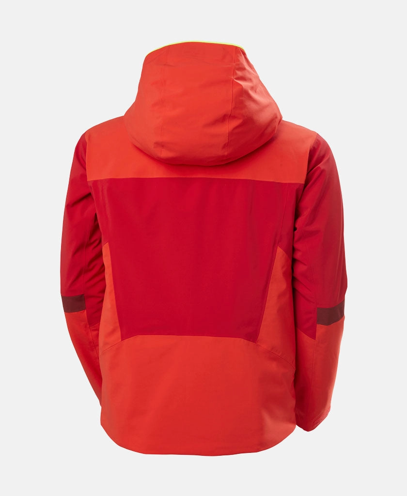 KVITFJELL RACE INS JACKET, Red Dynamic Compression Fit Heat Trapping Layer