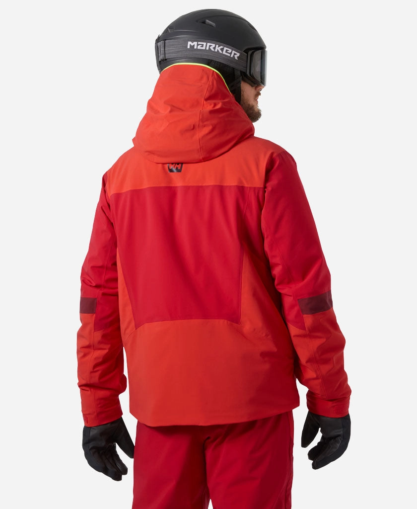 Soft Shell KVITFJELL RACE INS JACKET, Red