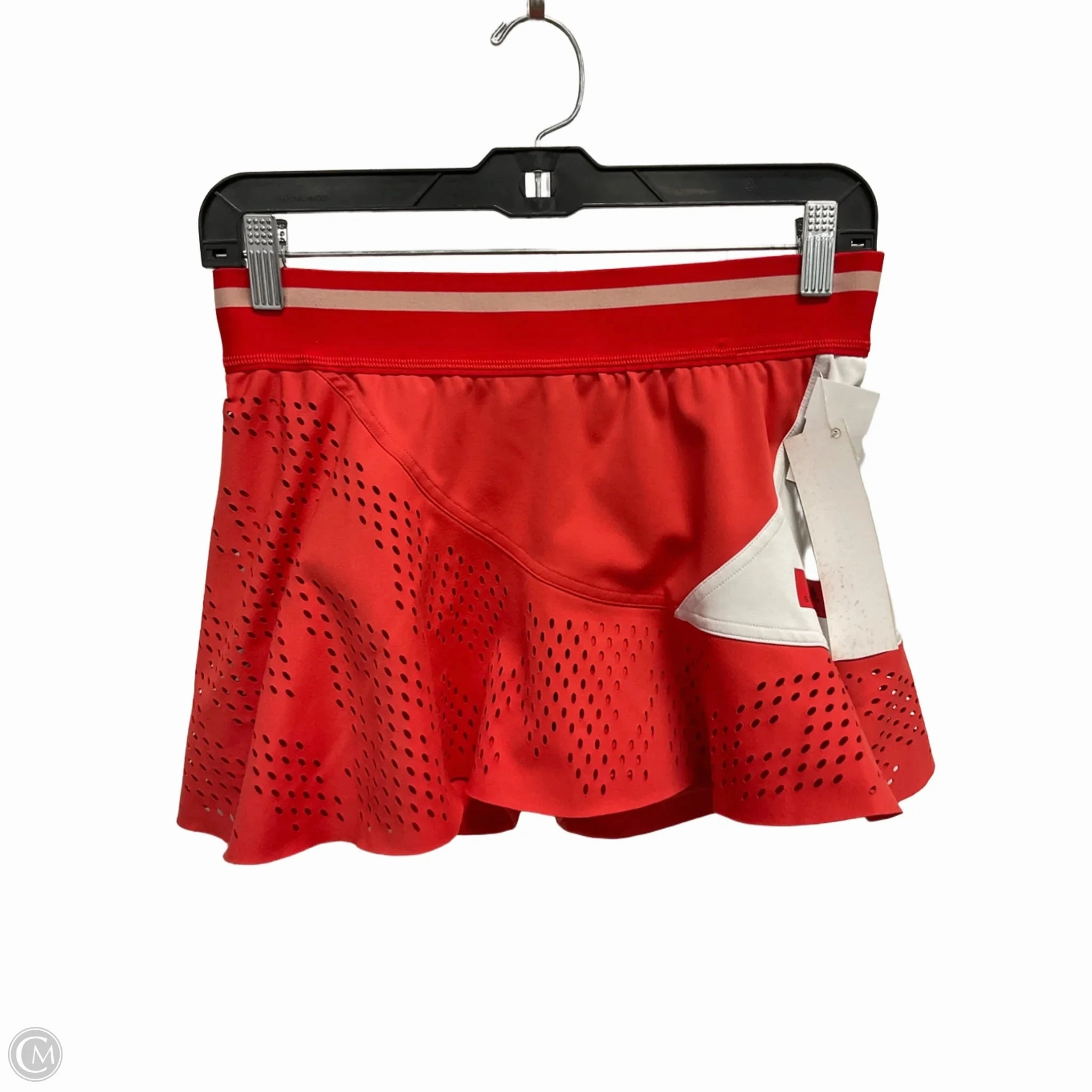 Skirt Luxury Designer By Stella Mccartney In Red, Size: S Fringe Detail