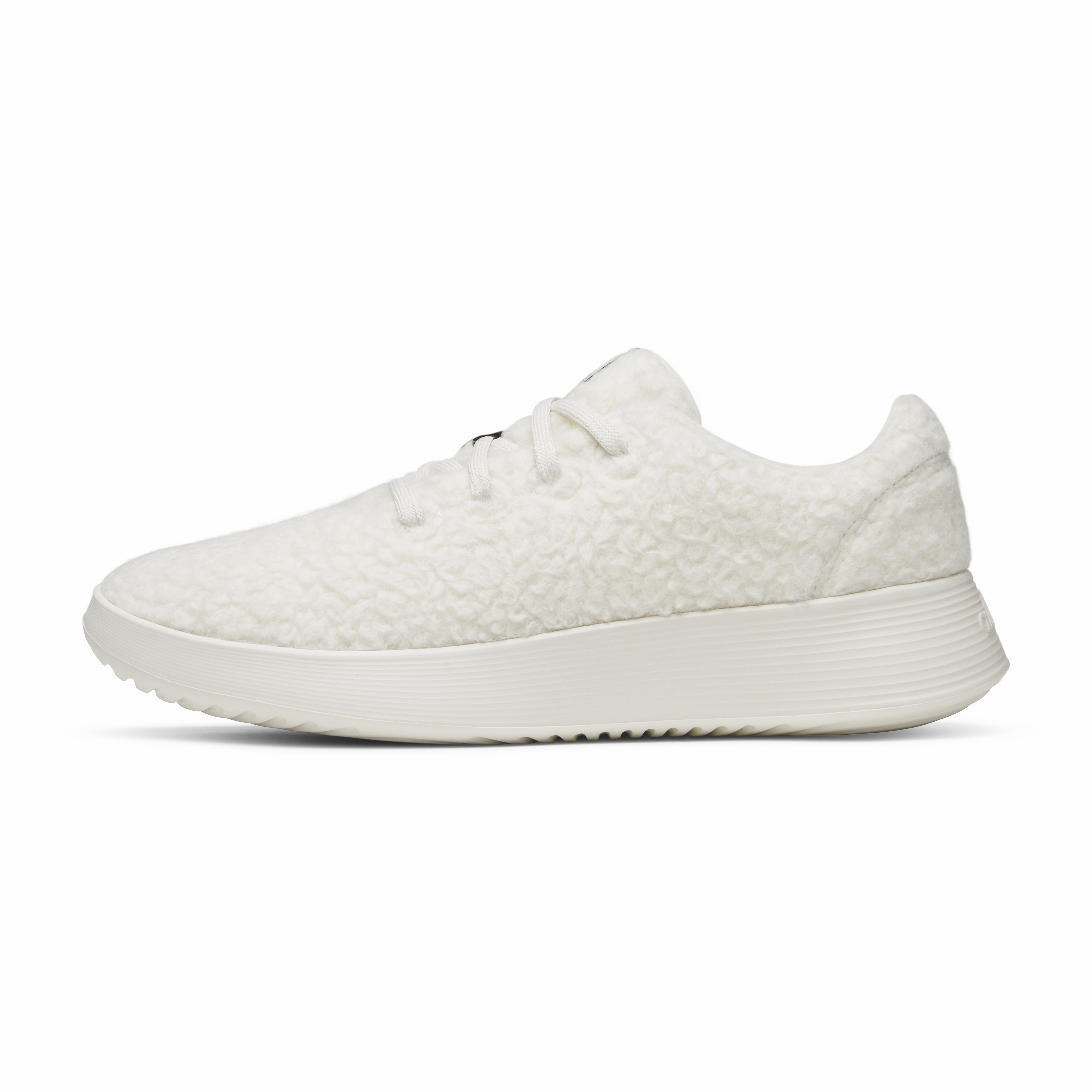 Thermoforming Technology Men's Wool Runner Go - Fluff - Natural White (Natural White Sole)