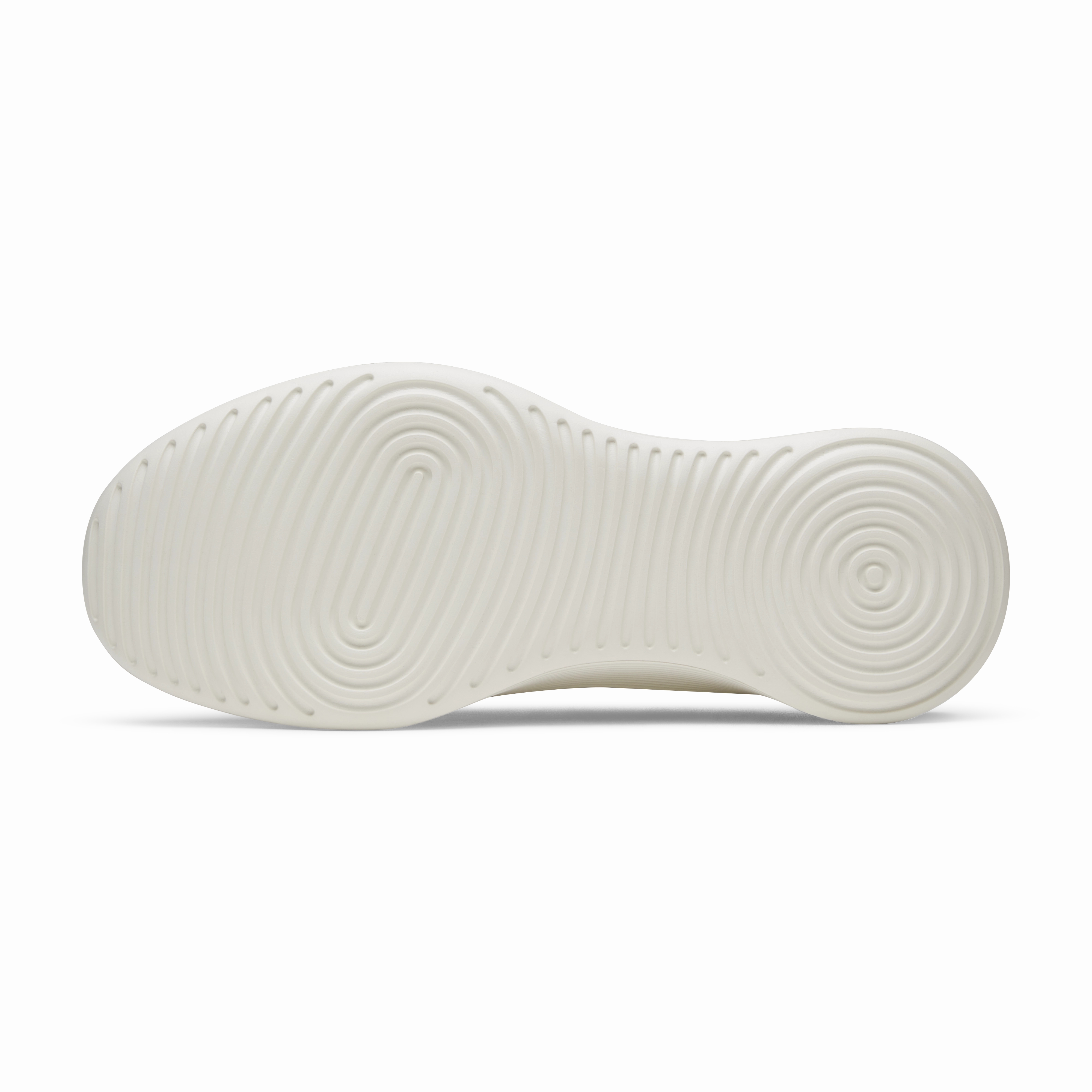 Zero Break In Men's Wool Runner Go - Fluff - Natural White (Natural White Sole)