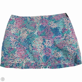 Cozy Edge Skirt Designer By Lilly Pulitzer In Blue & Pink, Size: Xxs