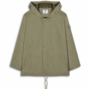 Waterproof Zipper Lambretta Mens Military Parka Coat