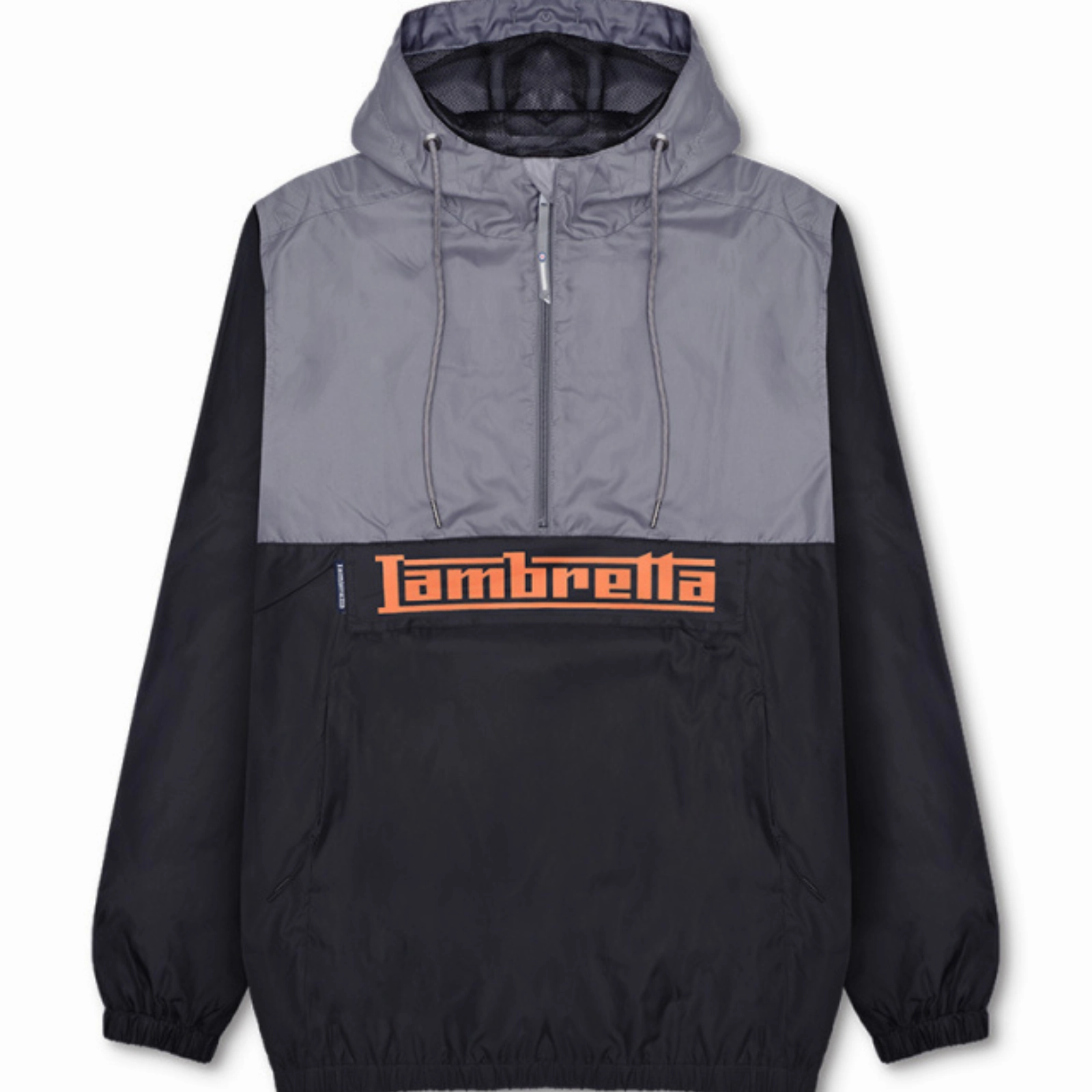 Lambretta Mens Over The Head Scooter Windbreaker Jacket Weekend Style