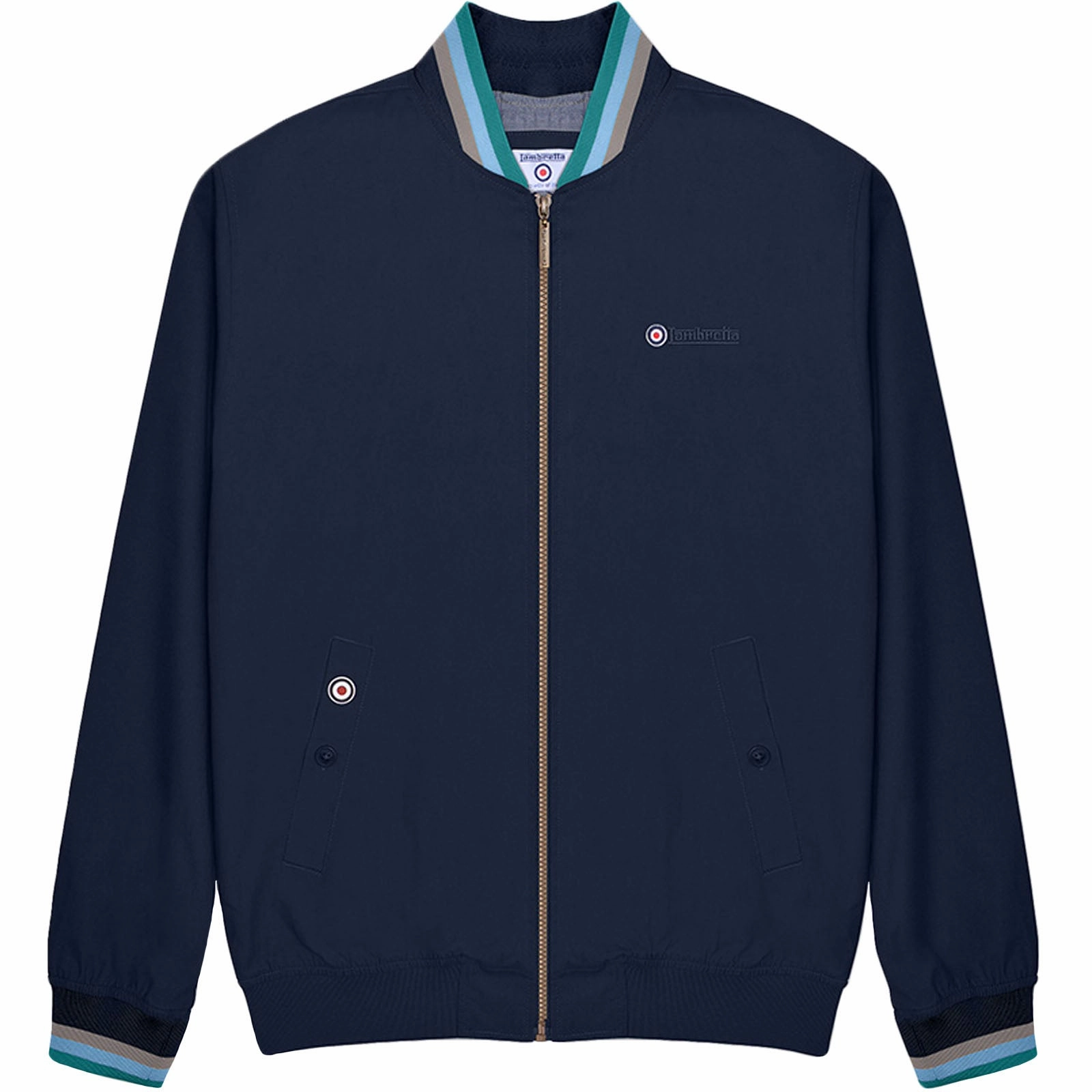 Lambretta Mens Triple Tip Monkey Jacket Waist String