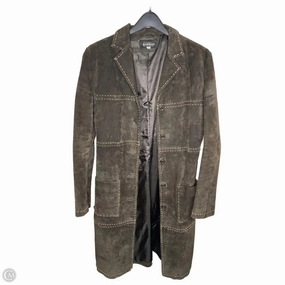 Coat Other By Bebe In Brown, Size: Xs Convertible Silhouette