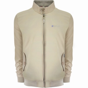 SeamlessBonding MagneticClosure Lambretta Mens Target Shower Resistant Harrington Jacket