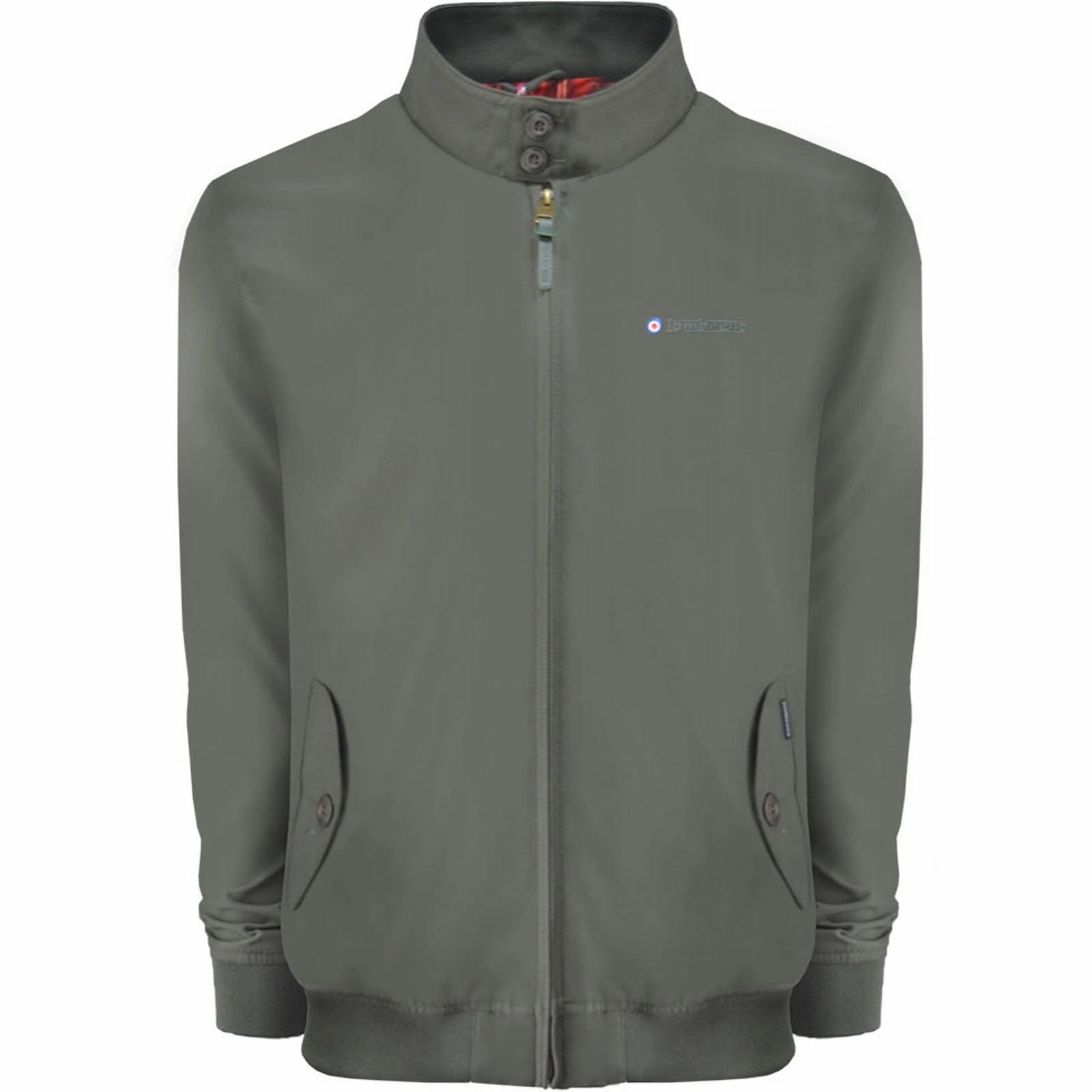 Lambretta Mens Target Shower Resistant Harrington Jacket All Season Fit
