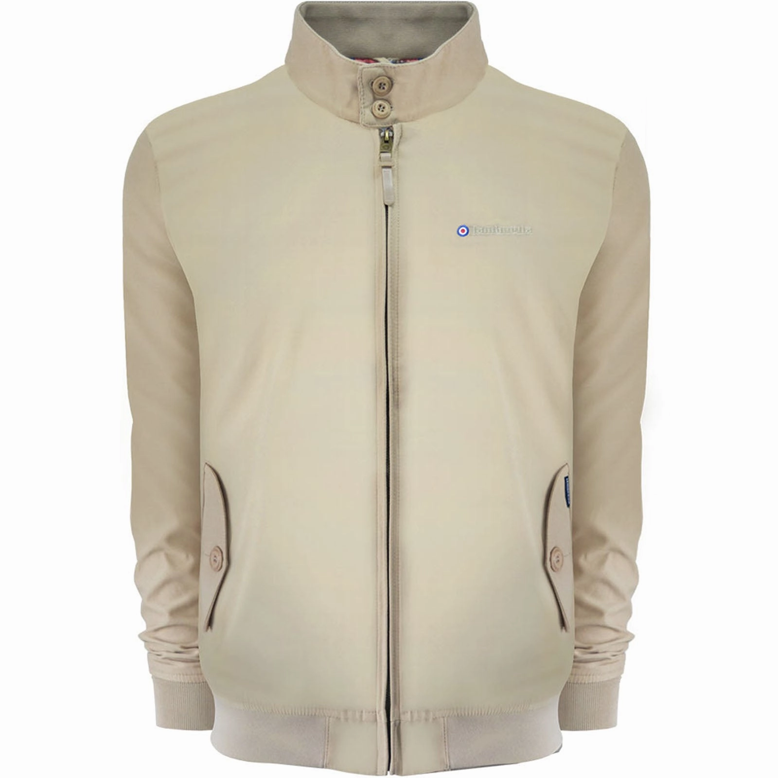 SeamlessBonding MagneticClosure Lambretta Mens Target Shower Resistant Harrington Jacket