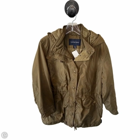 Abrasion Resistant Edges Flatlock stitching Coat Puffer & Quilted By Lands End In Green, Size: L