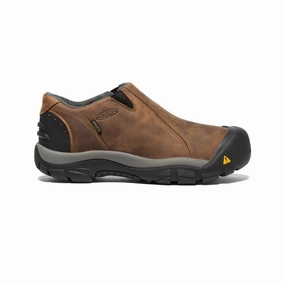 City Active Wearable Style Men's Brixen Waterproof Low  |  Slate Black/Madder Brown