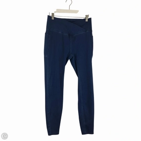 wrinkle free Evening Walk Non See Pants Leggings By Clothes Mentor In Blue, Size: L
