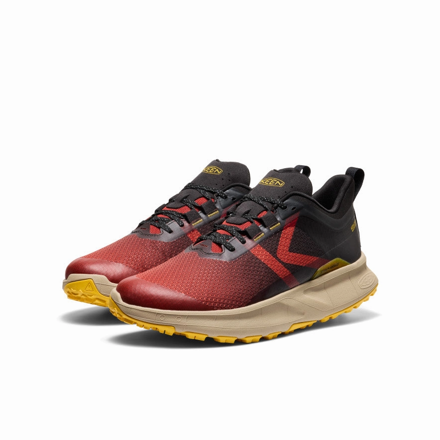 Men's 450 Dirt Waterproof Hiking Shoe  |  Red Ochre/Black Calm Tone