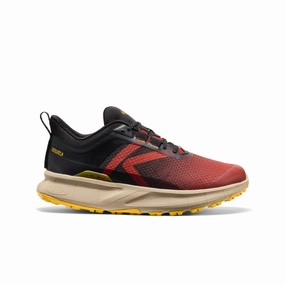 Men's 450 Dirt Waterproof Hiking Shoe  |  Red Ochre/Black Everyday Edge Smooth Padding