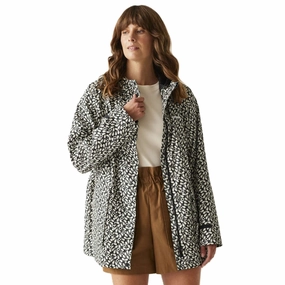 Regatta Womens Orla Kiely Swing III Waterproof Jacket AdjustableDrawcordHem Outdoor Adventure Wear