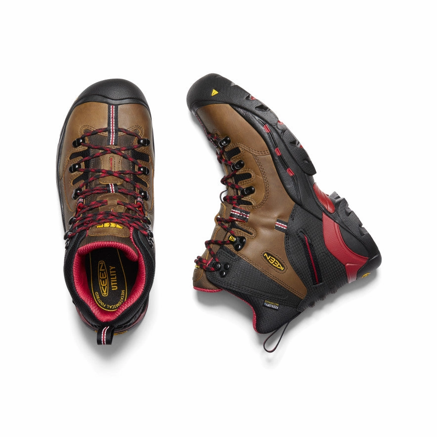 Men's Pittsburgh 6" Waterproof Boot (Steel Toe)  |  Bison Textile Cold Trek