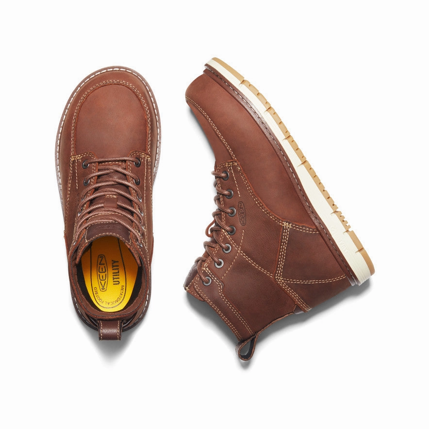 Women's San Jose 6" Boot (Aluminum Toe)  |  Gingerbread/Gum Cushioned Footbed