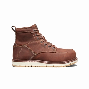Women's San Jose 6" Boot (Aluminum Toe)  |  Gingerbread/Gum Water-resistant Rain Friendly