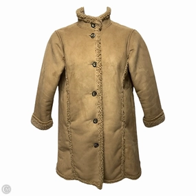 Coat Faux Fur & Sherpa By L.l. Bean In Tan, Size: Mp WeatherproofCoating Dry Fast