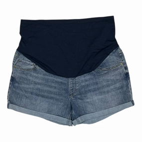 Mat Shorts By Time And Tru In Blue Denim, Size:Xxl Workout Ready
