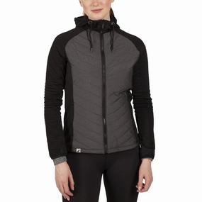 Trespass Womens Grace Padded Jacket Cross Ventilation Panels