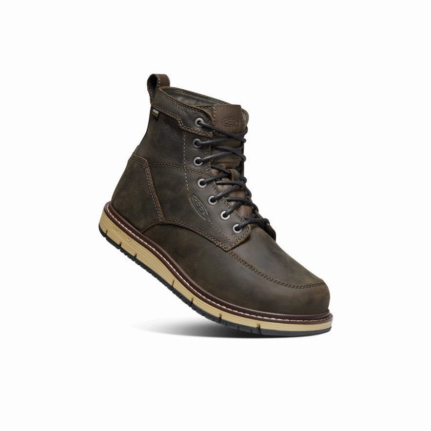 Stable Support Backcountry Camper Men's San Jose 6" Waterproof Boot (Soft Toe)  |  Cascade Brown