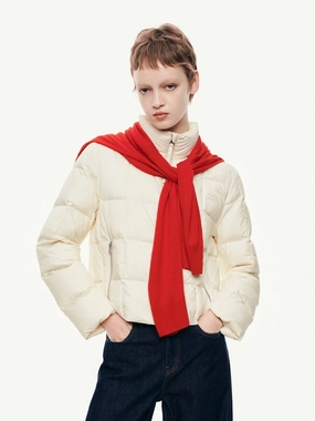 Long Lasting Shape Retention Lightweight Zipper Down Jacket
