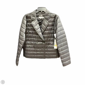 Tactical Wear Coat Puffer & Quilted By Calvin Klein In Black, Size: M