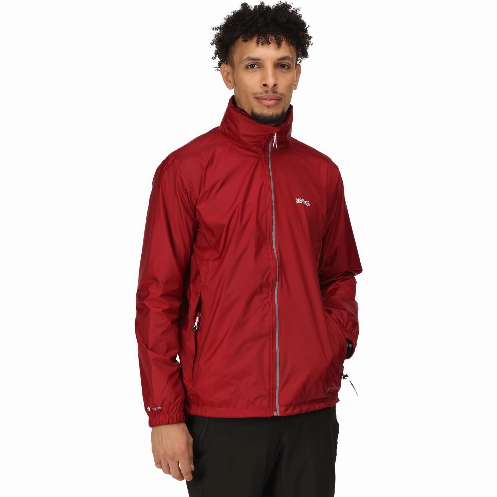 Regatta Mens Lyle IV Waterproof Jacket RubberizedButtonClosures