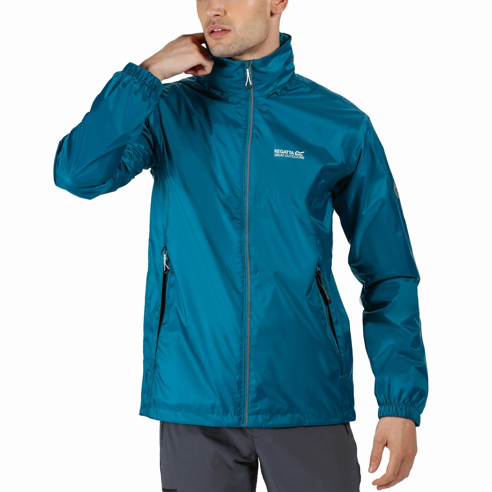 AntiStatic Lining Daywear Staple Regatta Mens Lyle IV Waterproof Jacket