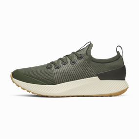 Men's Tree Glider - Thunder Green (Stony Cream Sole) Shock Diffusion Pad