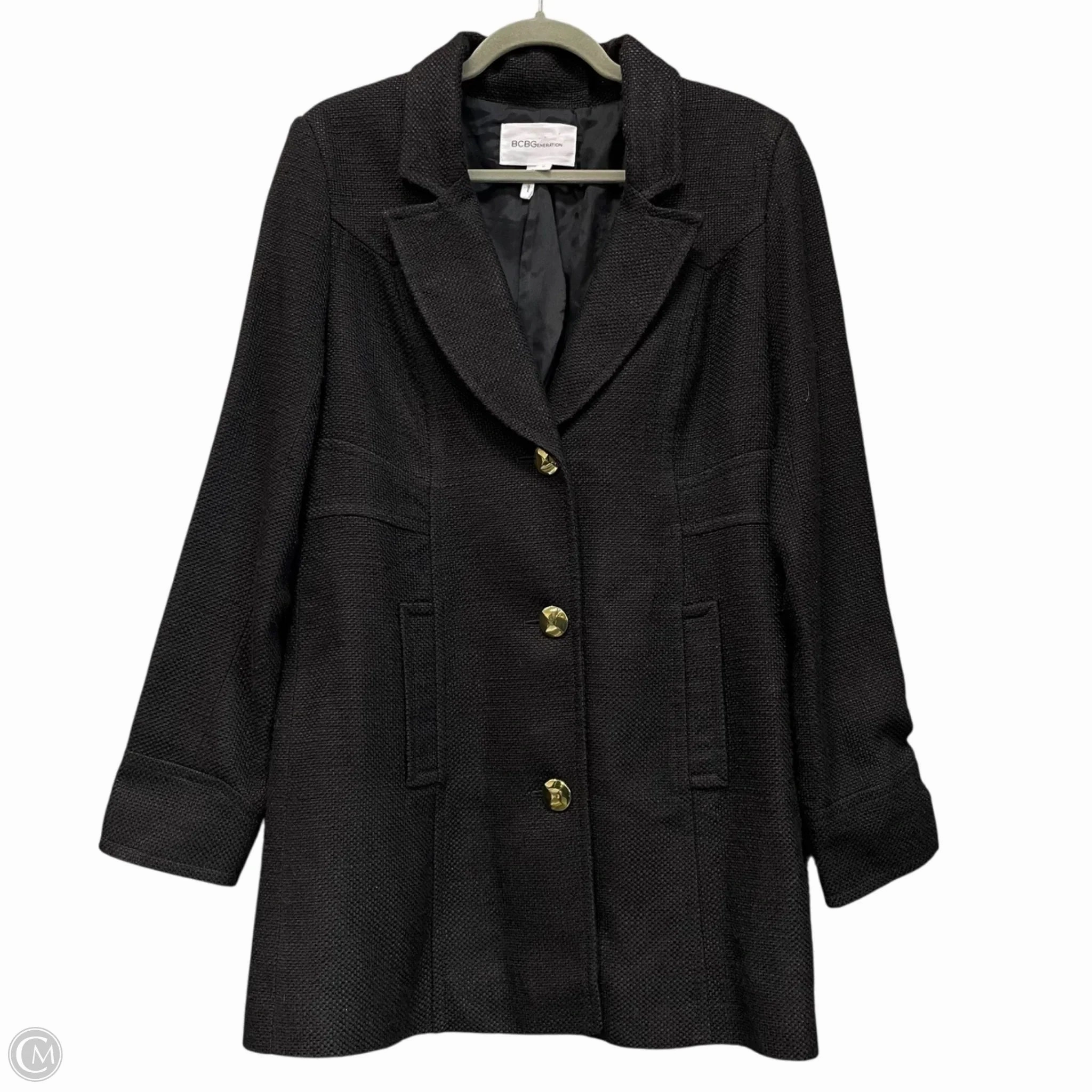 Coat Other By Bcbgeneration In Black, Size: M Non Restrictive Fit