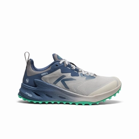 Foot Vent Light Sole Women's Zionic NXT Waterproof Hiking Shoe  |  Vapor/Ballad Blue